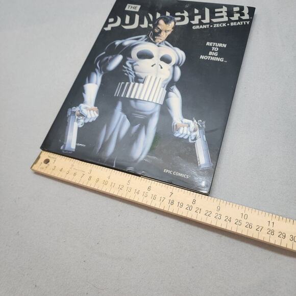 The Punisher RETURN TO BIG NOTHING hardcover trade paperback Marvel Epic - Picture 10 of 10
